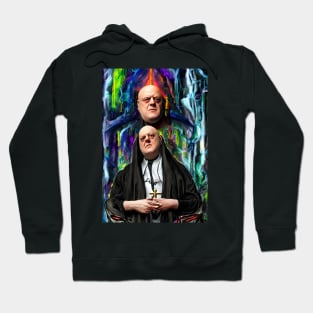 Cyberpunk Aleister Crowley The Great Beast of Thelema painted in a Surrealist and Impressionist style Hoodie